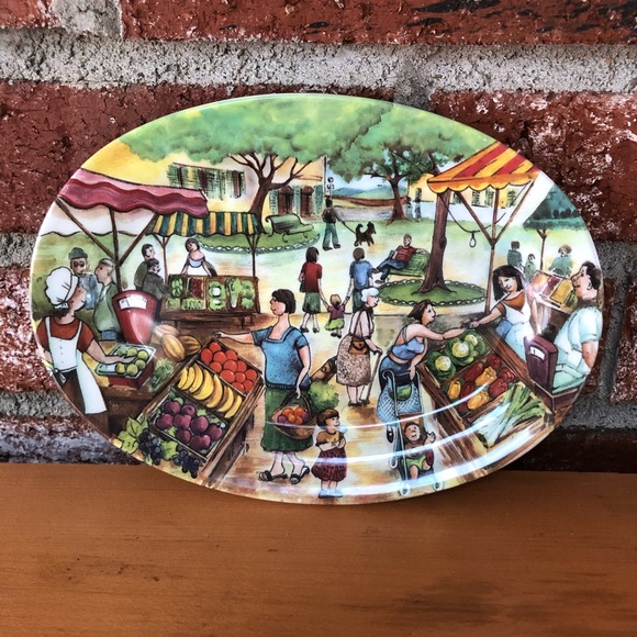 Brunelli Vegetable Market Relish Plate - Picture 4 of 4